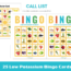 Low Potassium Bingo Cards for Dialysis