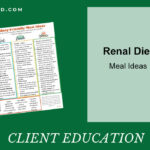 Renal diet meal ideas