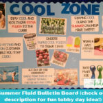 Cool Zone Summer Mini Bulletin Board