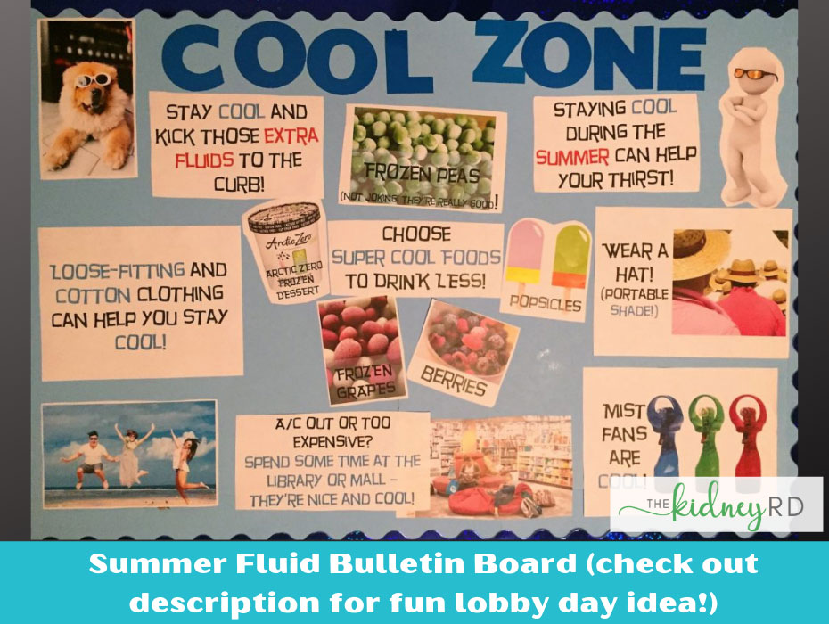 Cool Zone Summer Mini Bulletin Board