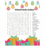 Holiday Word Search