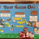 Football Themed Dialysis Bulletin Board