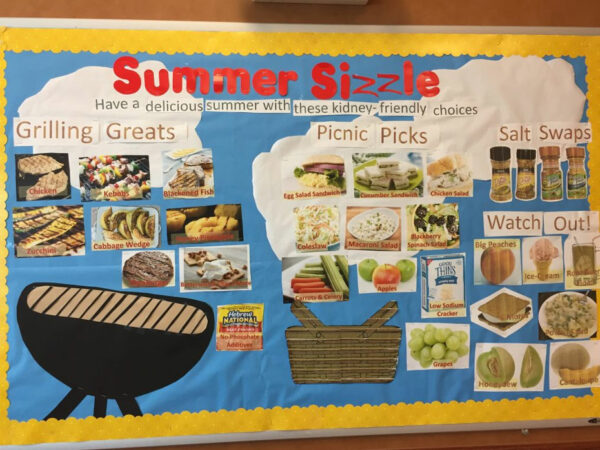 Summer Sizzle Bulletin Board