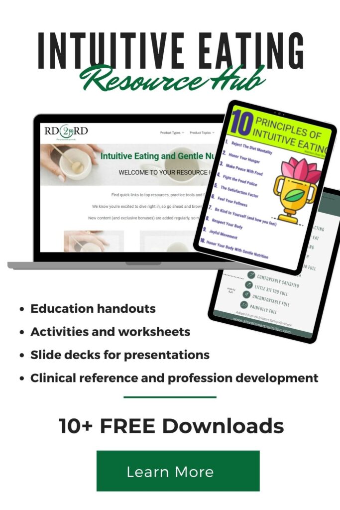 Post Purchase Intuitive Meal Planning Tips - Well Resourced Dietitian