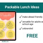 page preview packable lunch ideas