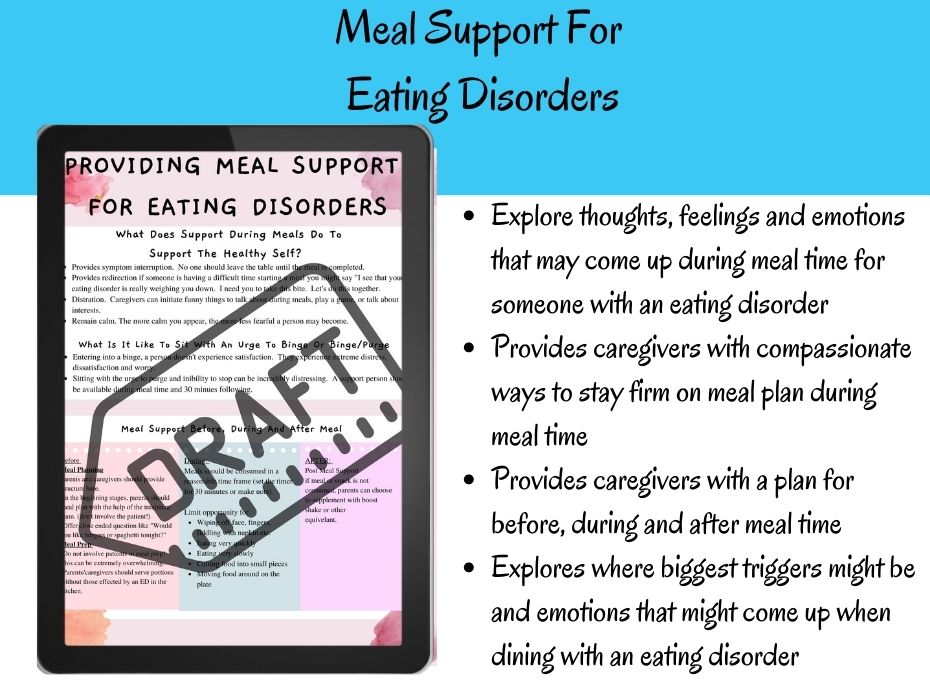 Meal Support For Eating Disorders Well Resourced Dietitian