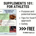 page preview of supplements 101 handout