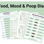 page preview of food mood and poop diary