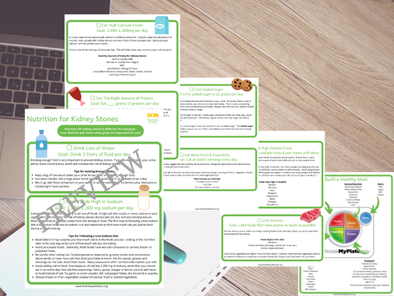 Label Reading for Kidney Stones - Well Resourced Dietitian