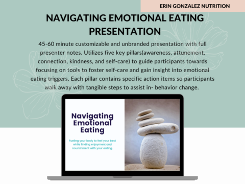 Navigating Emotional Eating Presentation - Well Resourced Dietitian
