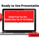 Slide preview of Holiday Eating presentation.