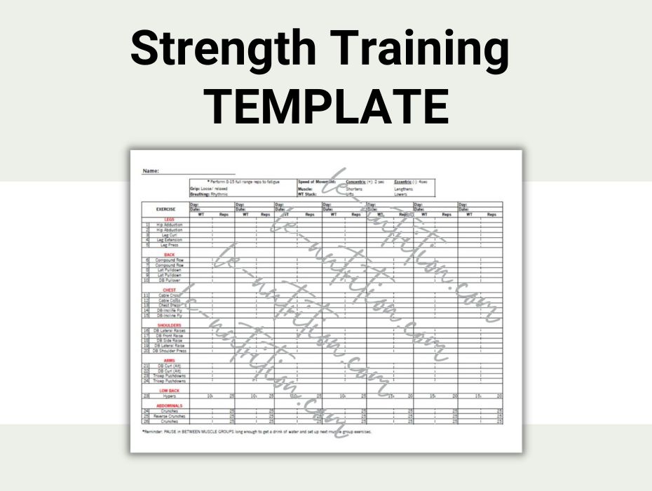 page preview strength training featured image