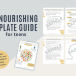 Content preview Nourishing Plate Guide for Teens.