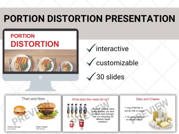 slide preview portion distortion presentation