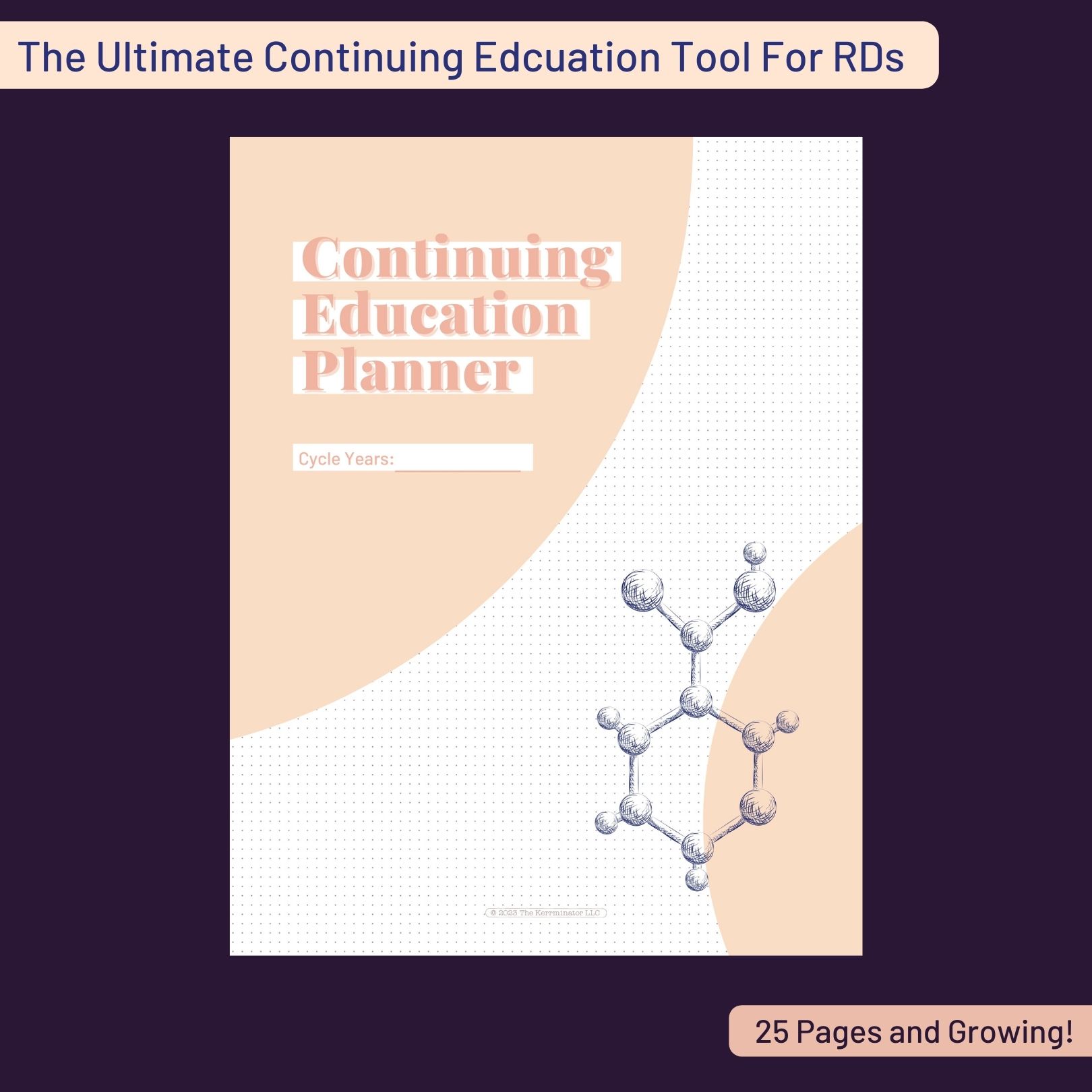 The Continuing Education Planner for Dietitians Well Resourced Dietitian