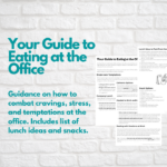 page previews of your guide to eating at the office