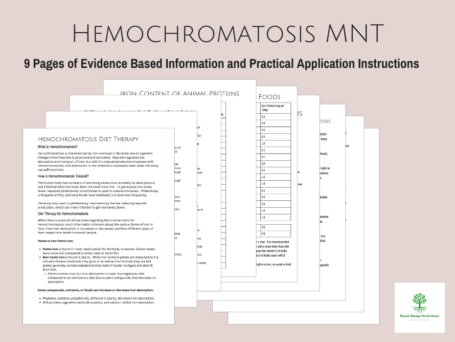 Hemochromatosis MNT Image for Sale