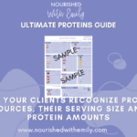 Page preview of Ultimate Proteins Guide.