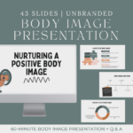 Slide preview of Body Image presentation.