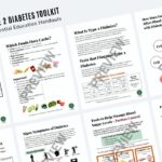 preview pages from type 2 diabetes education toolkit
