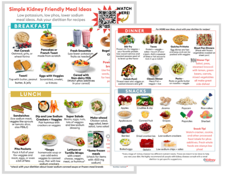Kidney Friendly Meal Ideas for Dialysis Patients - Well Resourced Dietitian