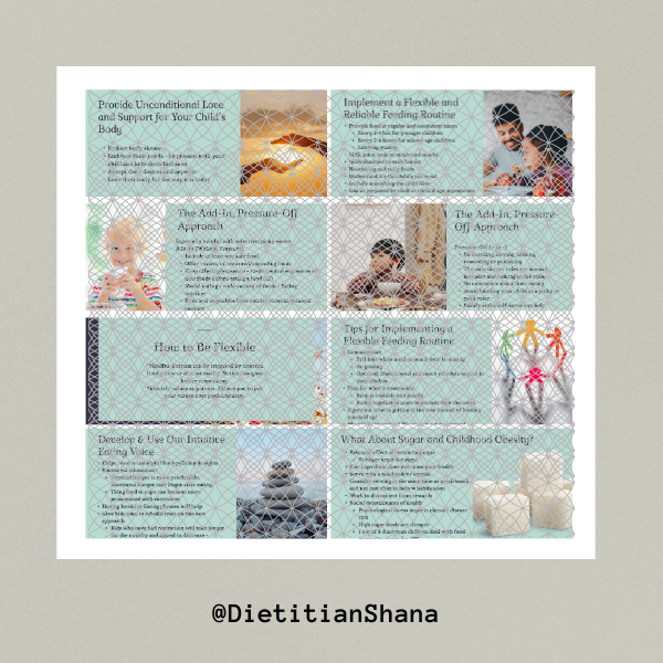 How to Raise an Intuitive Eater Presentation - Well Resourced Dietitian