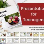Content preview Teen Nutrition Basics presentation.