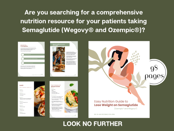Page previews of Easy Nutrition Guide to Lose Weight on Semaglutide.