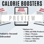Product listing for Calorie Boosters Handout