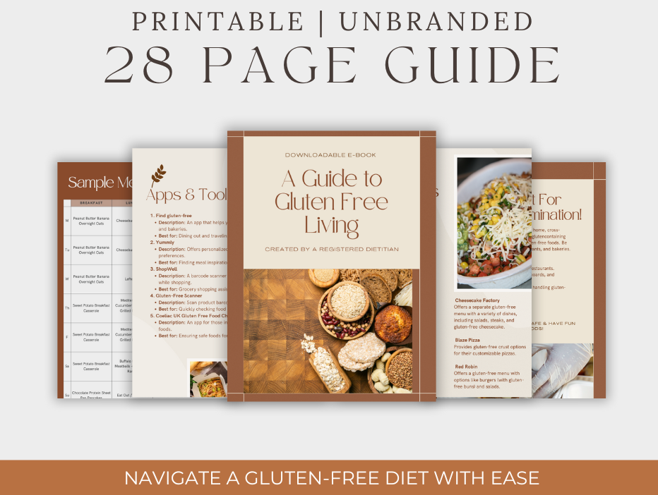 BEGINNERS GUIDE TO GLUTEN FREE visual data 6