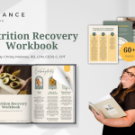 Page previews of Nutrition Recovery Workbook.