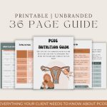Page preview of PCOS Nutrition Guide.