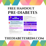 Page previews of What is Pre-Diabetes? handout.