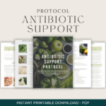 Page previews of Antibiotic Support Protocol.