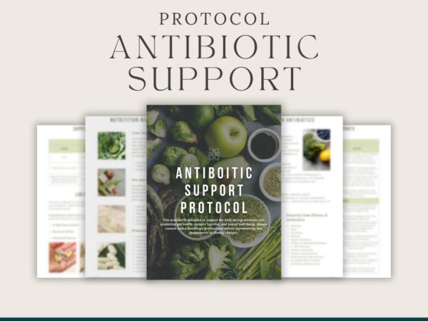 Page previews of Antibiotic Support Protocol.