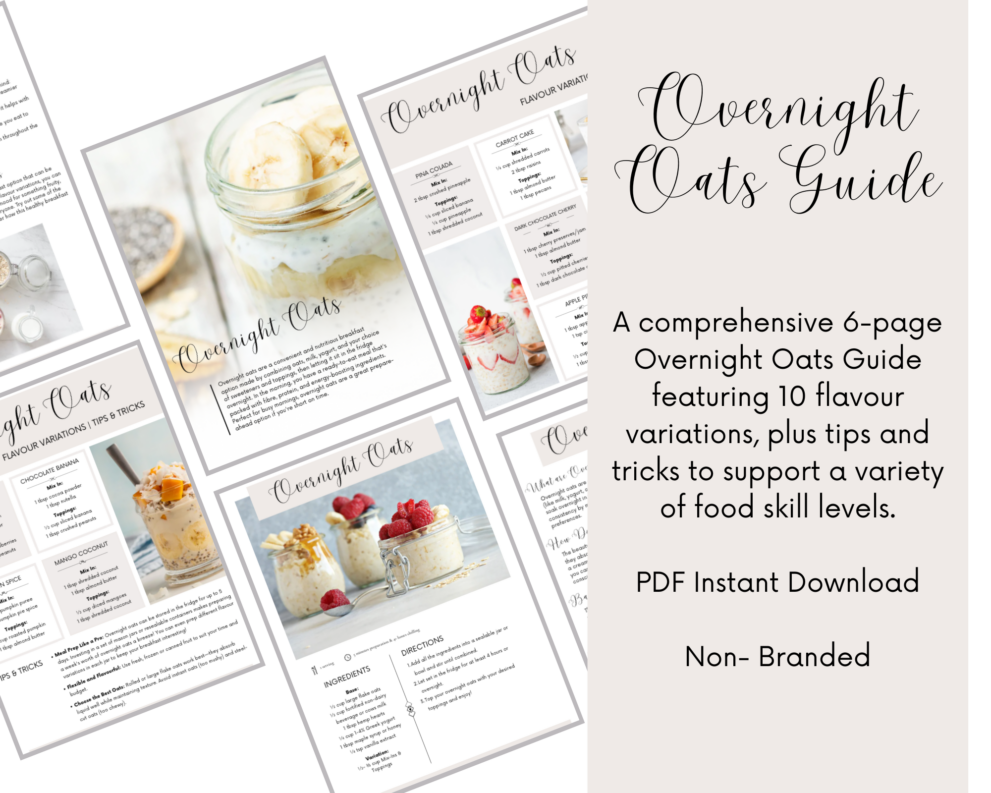 Content preview of Overnight Oats Guide.