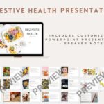 Content previews of Digestive Health presentation.