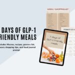 Content preview 7-Days of GLP-1 Friendly Meals.