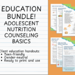 Content preview Adolescent Nutrition Counseling Basics.