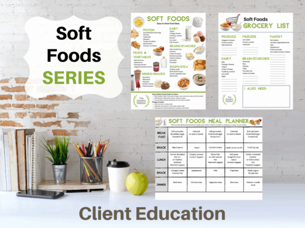 Soft Foods SERIES client education bundle