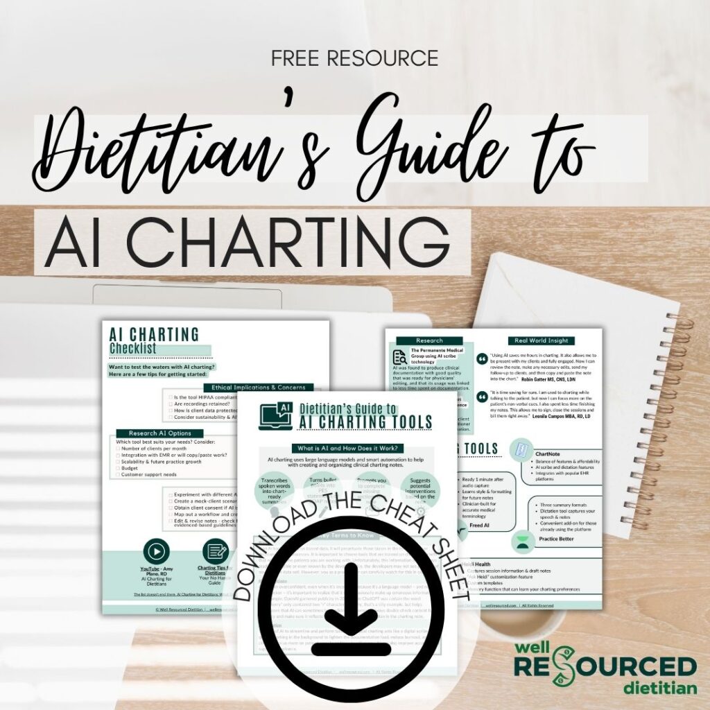Page previews of AI Charting Opt In.