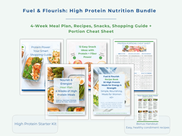 High Protein Starter Kit – healthy meal plan and recipes for energy and balance