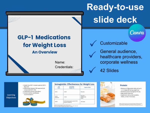 Presentation GLP-1 Medications for Weight Loss