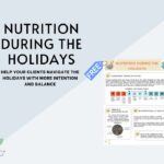 Page preview of Nutrition During the Holidays handout.