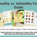 Healthy vs. Unhealthy Fats Guide