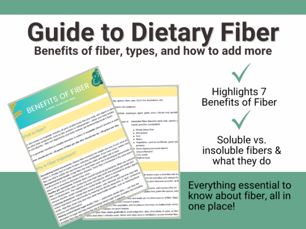 Guide to Dietary Fiber and its Benefits