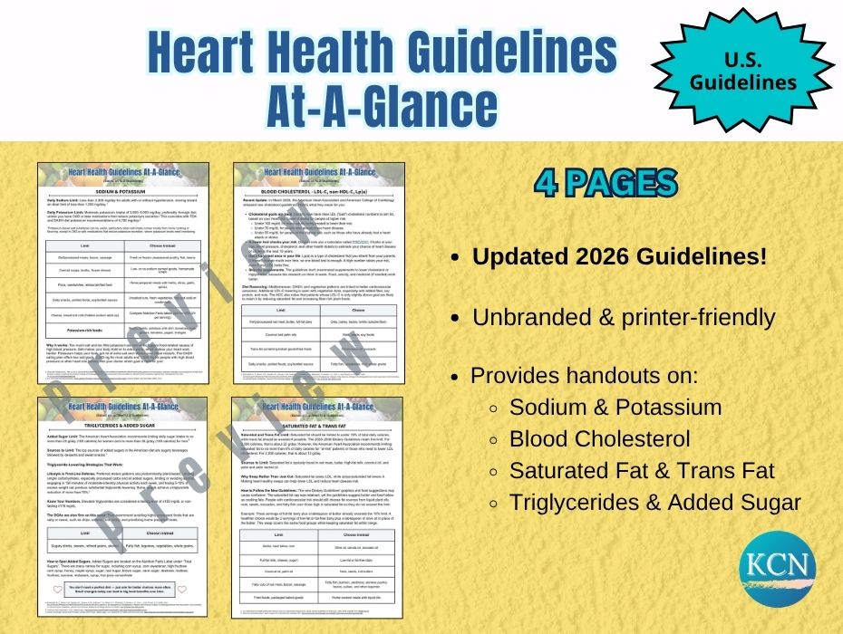 Heart Health Guidelines